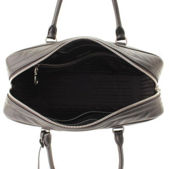 Prada Dianagram Quilted Handbag Black - Picture 5 of 10